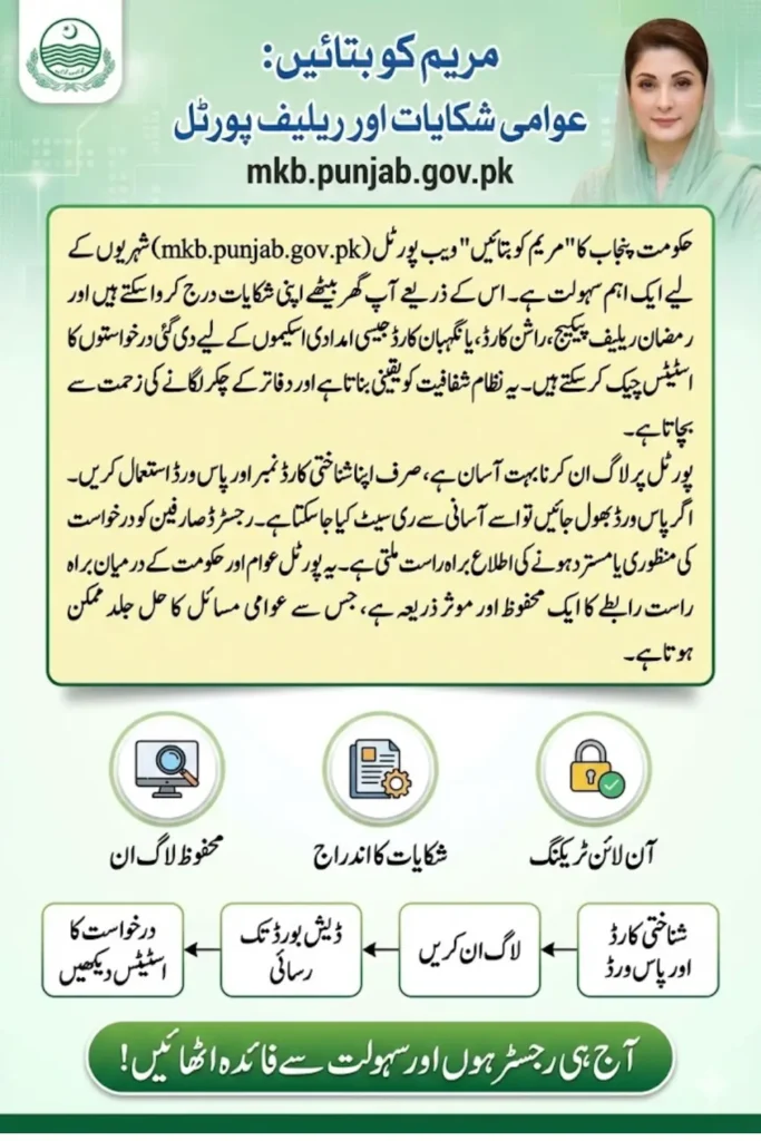 mkb.punjab.gov.pk Login on Maryam Ko Batain Web Portal 2026 Guide