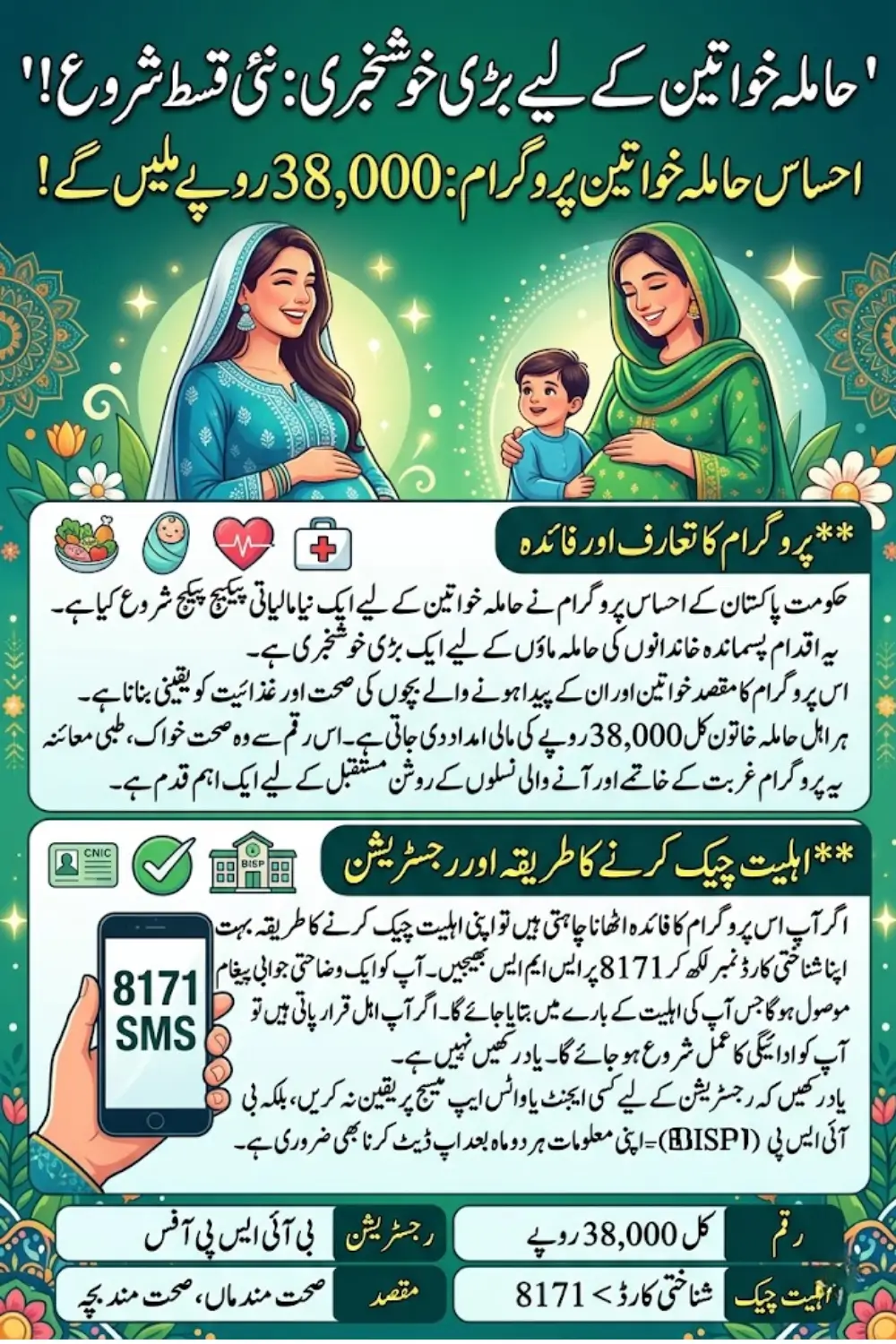 Ehsaas Pregnant Woman Program Started By New Government (Latest Update)