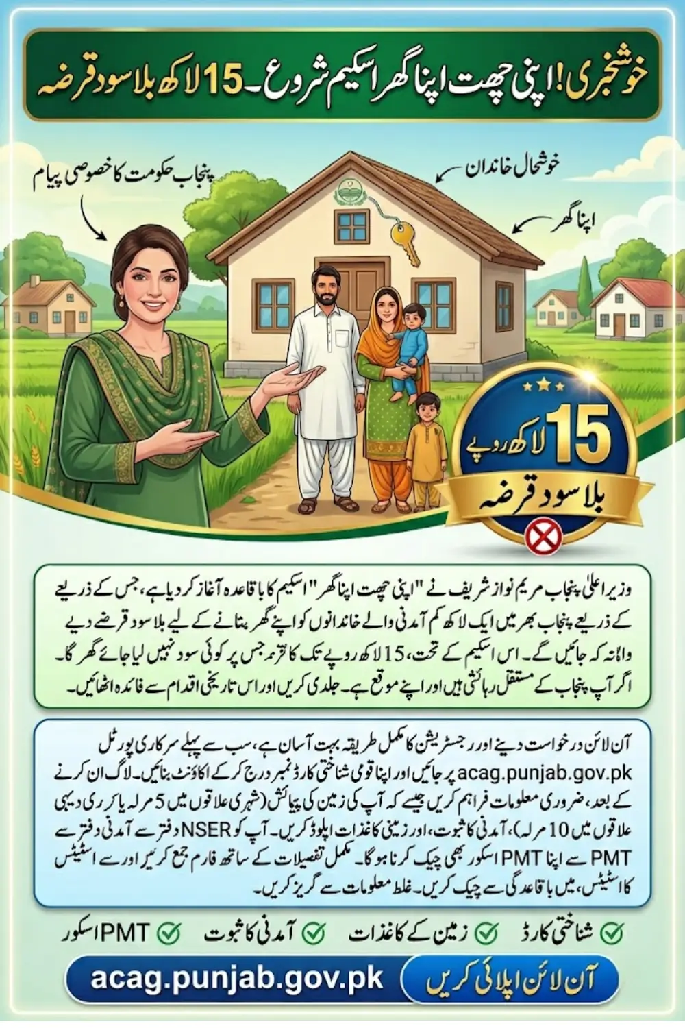 Exciting News! Apni Chhat Apna Ghar Loan Application is Now Live!