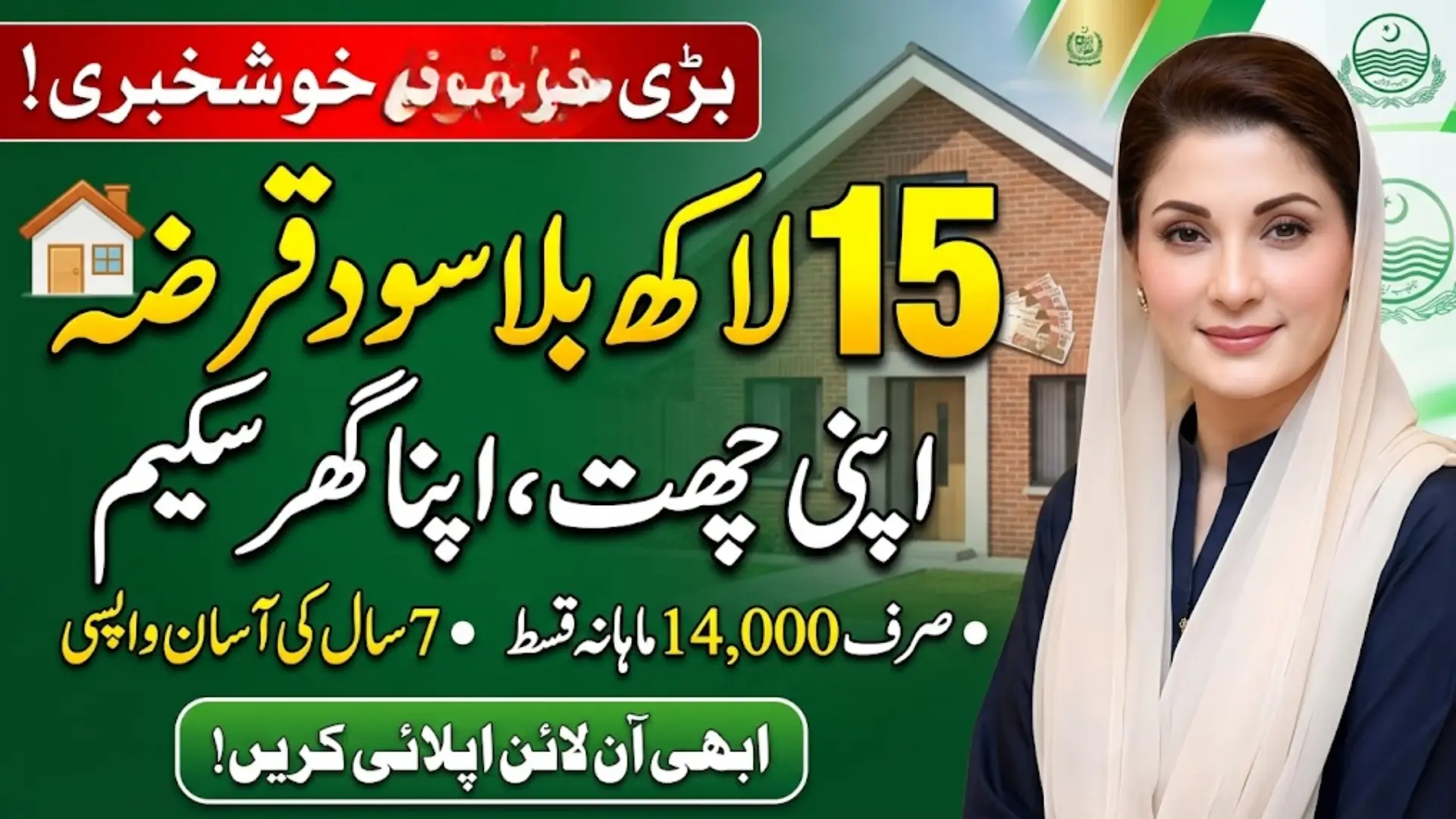 Ho to Apply Interest-Free Loans 15 lakh Scheme Maryam Nawaz online apply