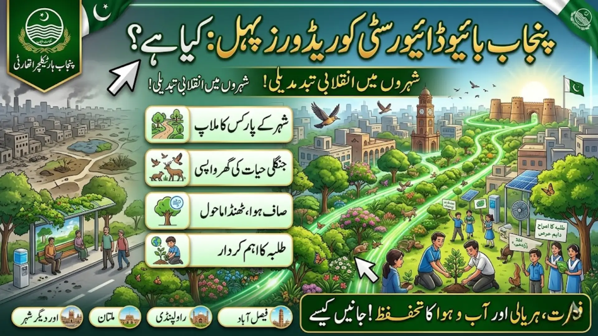 Punjab Biodiversity Corridors Initiative: Climate Resilient Punjab Programme Explained