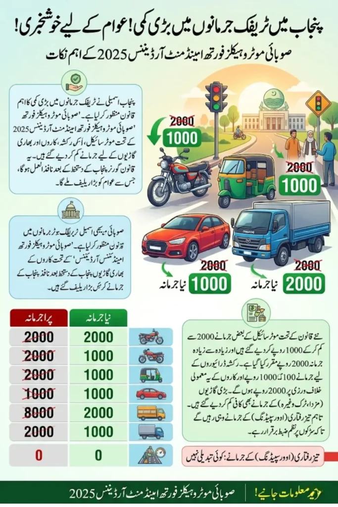 Punjab Traffic Fines Reduced: Punjab Assembly Passes Key Amendments to Motor Vehicle Law for Motorist Relief