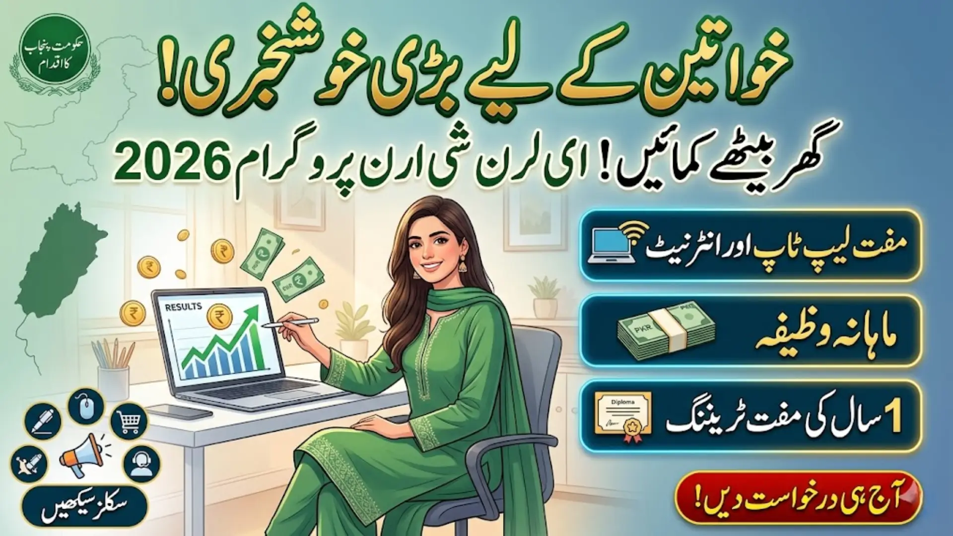 E Learn She Earn Program 2026: Complete Guide to Women Digital Skills Training, Eligibility, Benefits and Online Registration