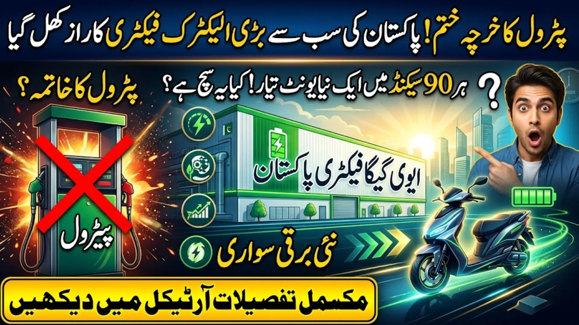 Evee Giga Factory Pakistan Electric Vehicles: New EV Manufacturing Plant Boosts Local Mobility Innovation