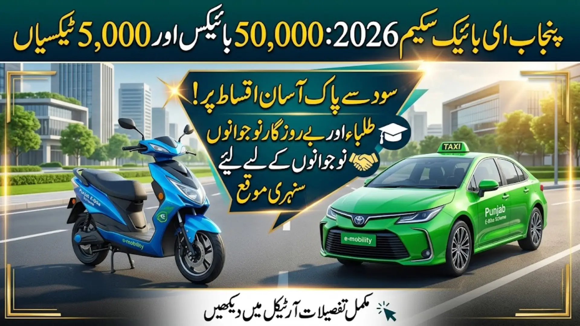 Punjab Electric Bike and E-Taxi Scheme 2026 Eligibility, Benefits, and Budget Details